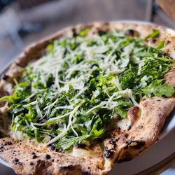 L'Antica Pizzeria Da Michele - Wild mushroom pizza on special menu