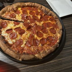 Village Pizza Restaurant - I love ordering for it to be made Well Done!