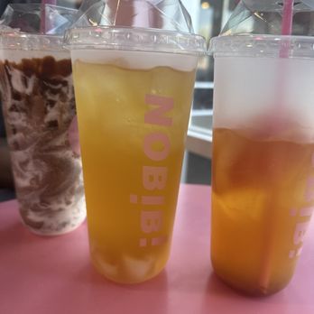 Nobibi - lychee, oreo slush, grapefruit tea - Ice Cream & Frozen Yogurt Near Me - Buena Park, California