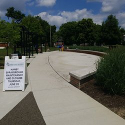 Ben Hanby Park - Hanby park and splash pad
