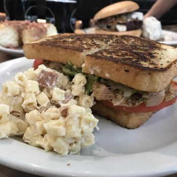 The Butchers Son - Tuna Melt with a side of Bacon Macaroni Salad - Salad Near Me - Berkeley, California The Butchers Son - Tuna Melt with a side of Bacon Macaroni Salad - Salad Near Me - Berkeley, California