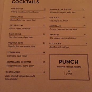 Big In Japan - August 2015 menu - Speakeasies Near Me - Montreal, Quebec