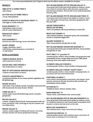 Menu photo 4 The Quarry Bisbee Bisbee, AZ Menu photo 4 The Quarry Bisbee Bisbee, AZ