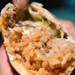 Los Reyes Taqueria - After a few bites so you know the greed runs DEEP.
