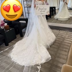 Luv Bridal - My dress and veil