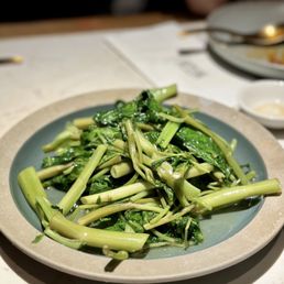 Stir Fired Water Spinach 清炒空心菜