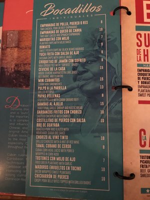 Menu photo 8 Doña Habana Boston, MA
