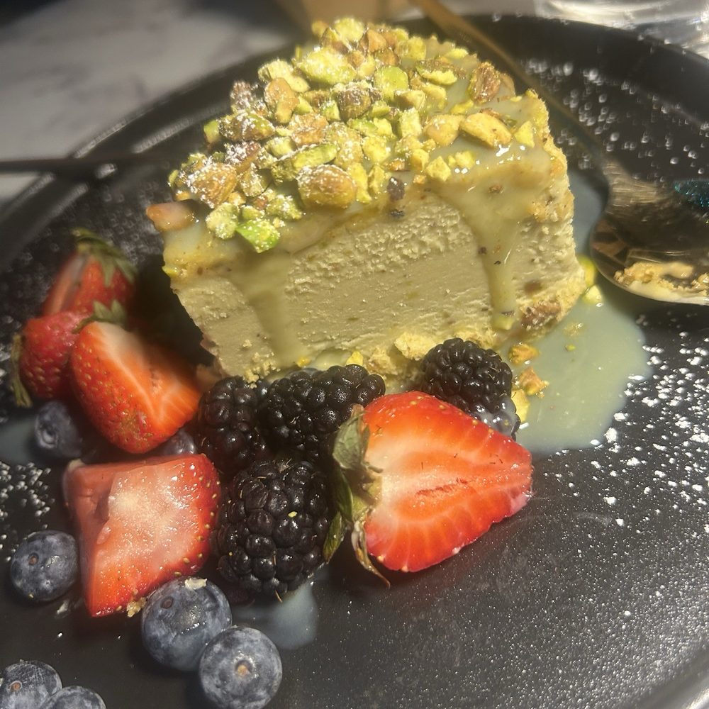 Rosalia's Kitchen - Sicilian Pistachio Cheesecake - Italian Near Me - Miramar, Florida Rosalia's Kitchen - Sicilian Pistachio Cheesecake - Italian Near Me - Miramar, Florida