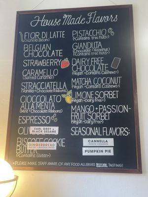 Menu photo 1 Lamonte Gelato Pensacola, FL