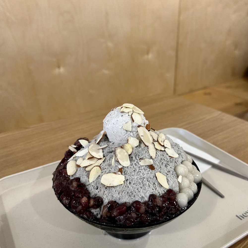 Heybings - Black Sesame Bingsoo - Desserts Near Me - Costa Mesa, California Heybings - Black Sesame Bingsoo - Desserts Near Me - Costa Mesa, California