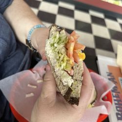 Dandy Sandos - Chicken salad on rye