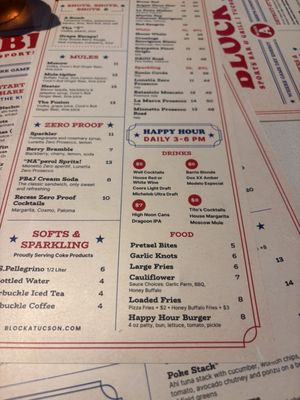 Menu photo 2 Block A Tucson, AZ Menu photo 2 Block A Tucson, AZ