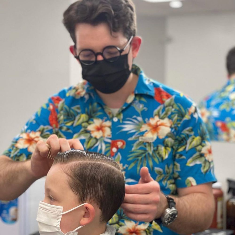 Garrett’s Bespoke Barber Shop Logo