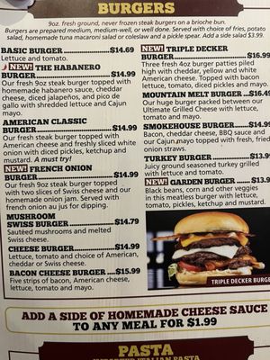 Menu photo 2 Tully's Good Times - Amherst Amherst, NY