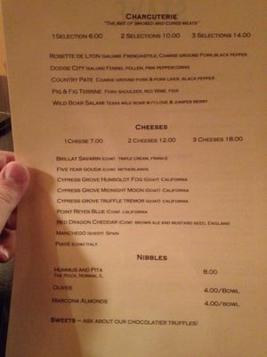 Menu photo 4 Stave Wine Bar & Market Normal, IL