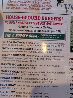 Menu photo 3 Rodeo Goat - Arlington Arlington, TX