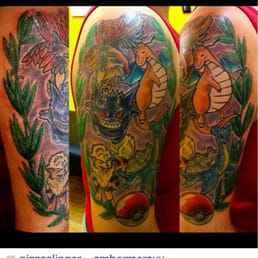 This was the first tattoo that got from Jeff, so much better than I pictured it being!!