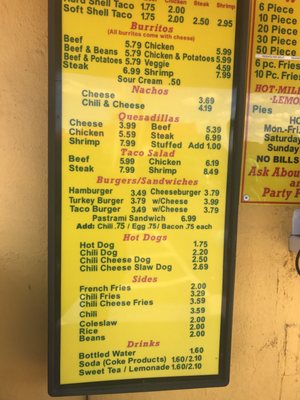 Menu photo 8 Taco Pete East Point, GA