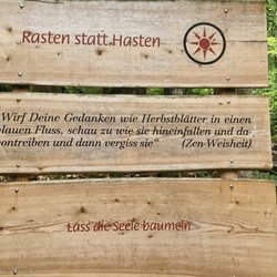 Frillensee - Schild am Waldlehrpfad