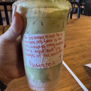Gaby's Pastries & Coffee - The verse I got. - Desserts Near Me - Alvin, Texas Gaby's Pastries & Coffee - The verse I got. - Desserts Near Me - Alvin, Texas