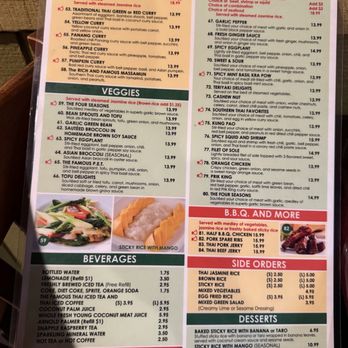 Mojave Thai Cuisine - 3/21/2025: Dine-In Menu, P.2 of 2 - Thai Near Me - Mojave, California Mojave Thai Cuisine - 3/21/2025: Dine-In Menu, P.2 of 2 - Thai Near Me - Mojave, California