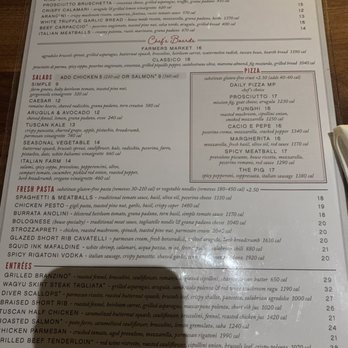 North Italia - Menu - Italian Near Me - Birmingham, Alabama North Italia - Menu - Italian Near Me - Birmingham, Alabama