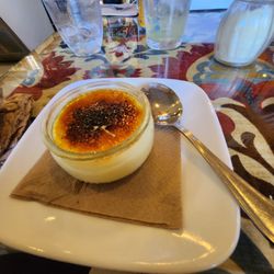 C St. Bistro - Creme Brulee was very good.