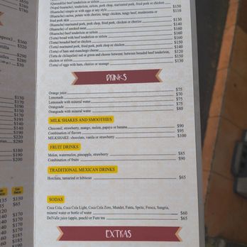 Carnitas Michoacán - Food menu - Mexican Near Me - Cancún, ROO