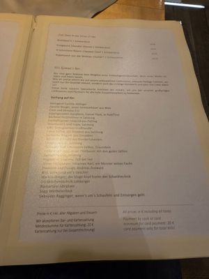 Menu photo 4 Wirtshaus Elefant Salzburg, 5