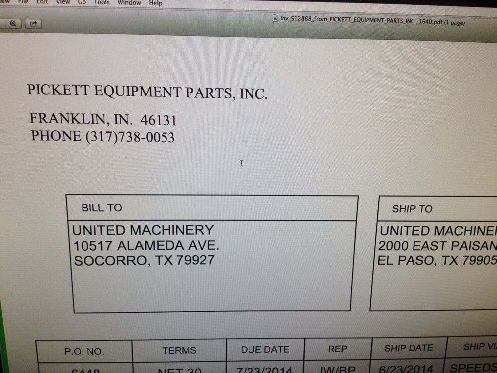 PICKETT EQUIPMENT PARTS 200 Earlywood Dr, Franklin, Indiana Home