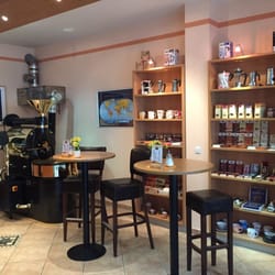 Kühlungsborner Kaffeerösterei - Rösterei von drinnen