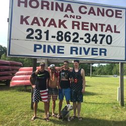 Horina's Canoe & Kayak Rental - Photo of the "youngsters".