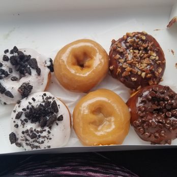 Donna's Delicious Dozen - Oreo donut, Maple glazed. Choco chip, Turtle - Donuts Near Me - Columbus, Ohio