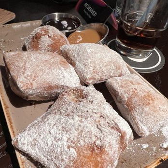 Puttshack - Denver - Beignets - didn't like too much - Mini Golf Near Me - Denver, Colorado