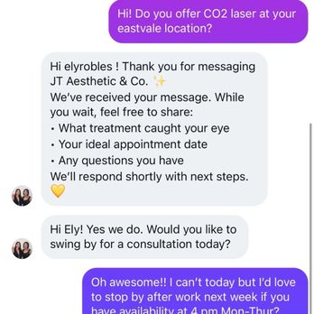 JT Aesthetic - Owner confirming they did offer co2 laser - Tattoo Removal Near Me - Eastvale, California JT Aesthetic - Owner confirming they did offer co2 laser - Tattoo Removal Near Me - Eastvale, California