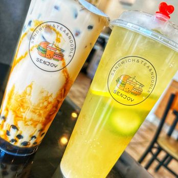 Senjoy - Bubble Handmade Brown Sugar Milk 黑糖鲜奶 & the lemon lime tea - Sandwiches Near Me - Warwick, Rhode Island Senjoy - Bubble Handmade Brown Sugar Milk 黑糖鲜奶 & the lemon lime tea - Sandwiches Near Me - Warwick, Rhode Island
