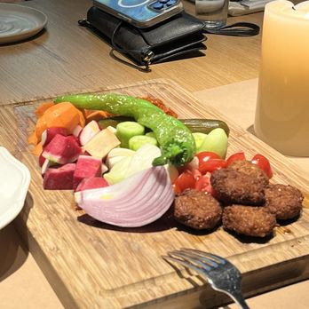 Malka - Veggie board with falafel - Mediterranean Near Me - West Palm Beach, Florida Malka - Veggie board with falafel - Mediterranean Near Me - West Palm Beach, Florida