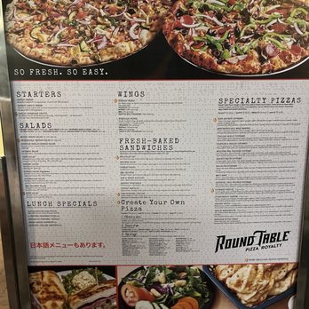 Round Table Pizza - Pizza Near Me - Honolulu, Hawaii