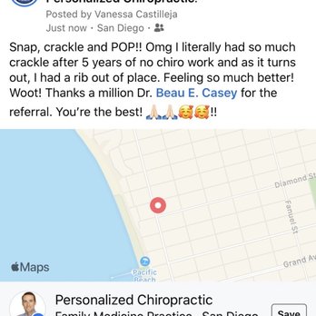 Personalized Chiropractic - First meeting with Dr. Ryan Curda!! Was a success! - Chiropractors Near Me - San Diego, California