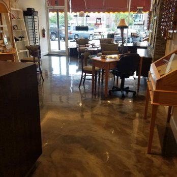 JDL Surface Innovations - Optical boutique - metallic floor - Flooring Near Me - Cape Coral, Florida