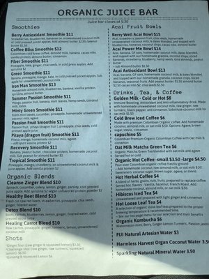 Menu photo 2 My Organic Corner Weston, FL Menu photo 2 My Organic Corner Weston, FL