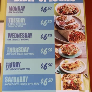 Taco Del Mar Nutritional Information Besto Blog