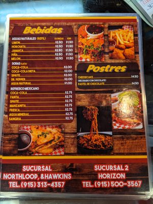 Menu photo 8 Birria Culiacan El Paso, TX