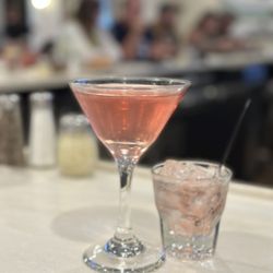 Maplewood Inn - Cosmopolitan with sidecar at the bar