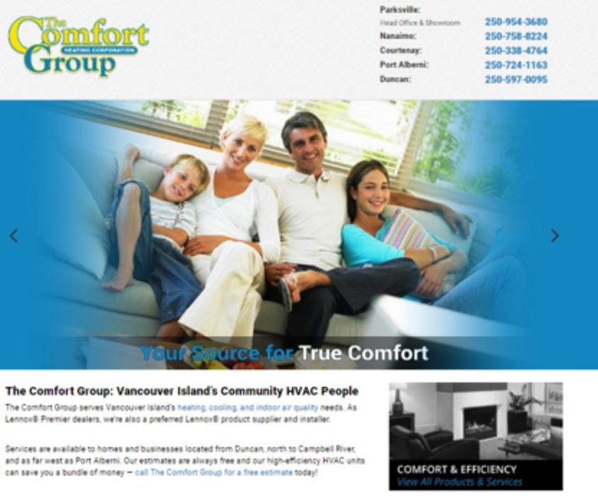 THE COMFORT GROUP Updated October 2024 Nanaimo, British Columbia