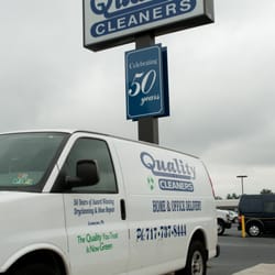Quality cleaners - Our delivery truck is ready to serve you.