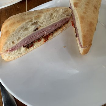 Cornerstone Artisanal Pizza & Craft Beer - Muffuletta sandwich - Pizza Near Me - Ogunquit, Maine Cornerstone Artisanal Pizza & Craft Beer - Muffuletta sandwich - Pizza Near Me - Ogunquit, Maine