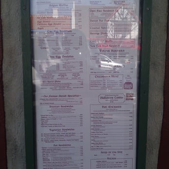 Solvang Restaurant - Menu For Passerbys. - Scandinavian Near Me - Solvang, California Solvang Restaurant - Menu For Passerbys. - Scandinavian Near Me - Solvang, California