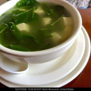 Thai Lotus - Tofu with Spinach Soup - Thai Near Me - North Brunswick, New Jersey