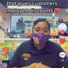 Your employee making a tik tok about it^ Your employee making a tik tok about it^